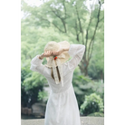 Country Maiden Sun Hat in High-Quality Tweed for Cottagecore Style - hat