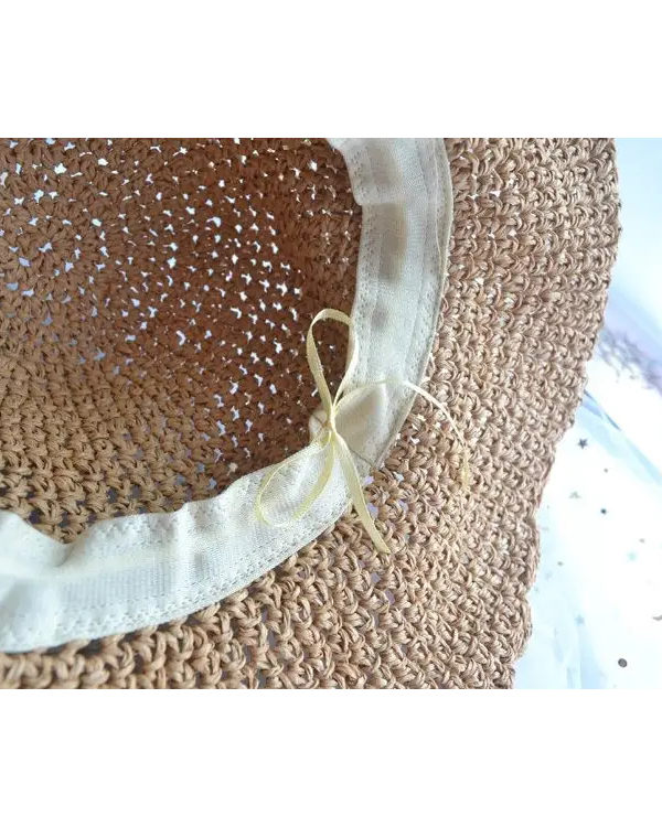 Country Maiden Sun Hat in High-Quality Tweed for Cottagecore Style - hat