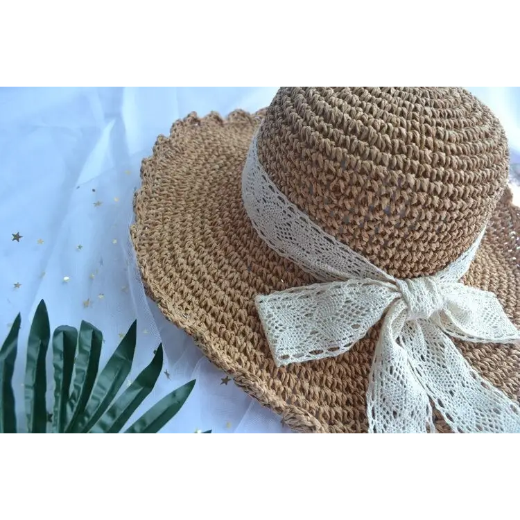 Country Maiden Sun Hat in High-Quality Tweed for Cottagecore Style - hat