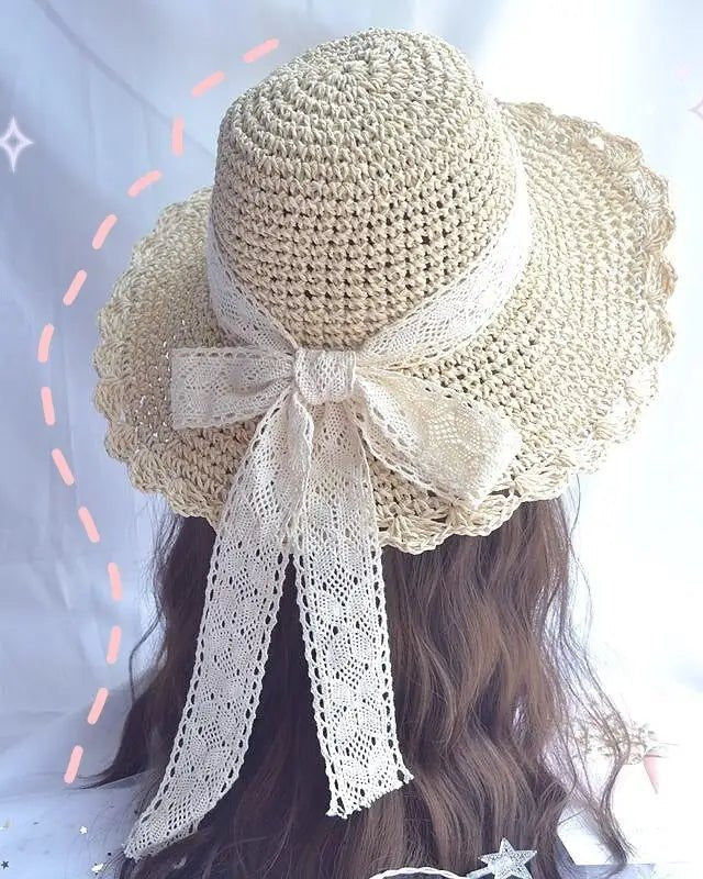 Country Maiden Sun Hat in High - Quality Tweed for Cottagecore Style - Cosparty