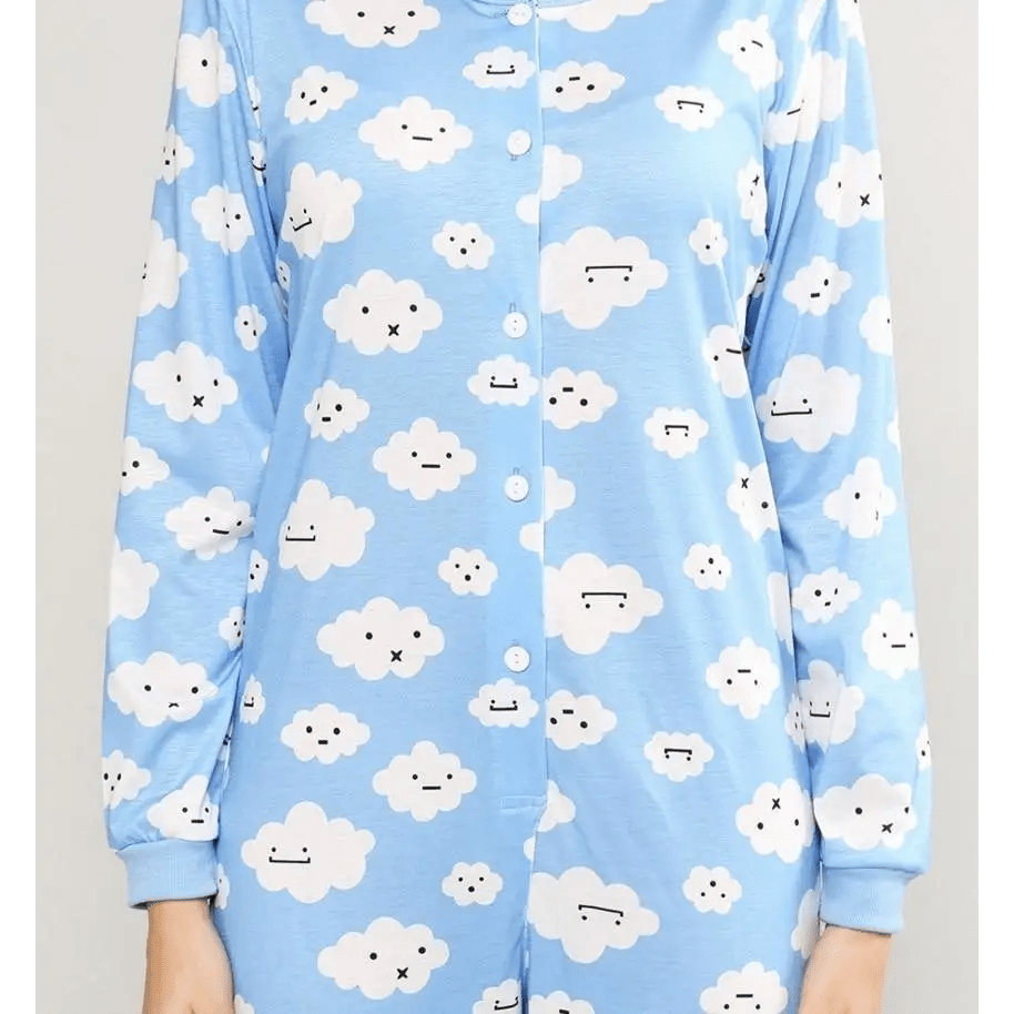 Cozy Cloud Sleeper Onesie for Sweet Dreams and Comfort - Cosparty