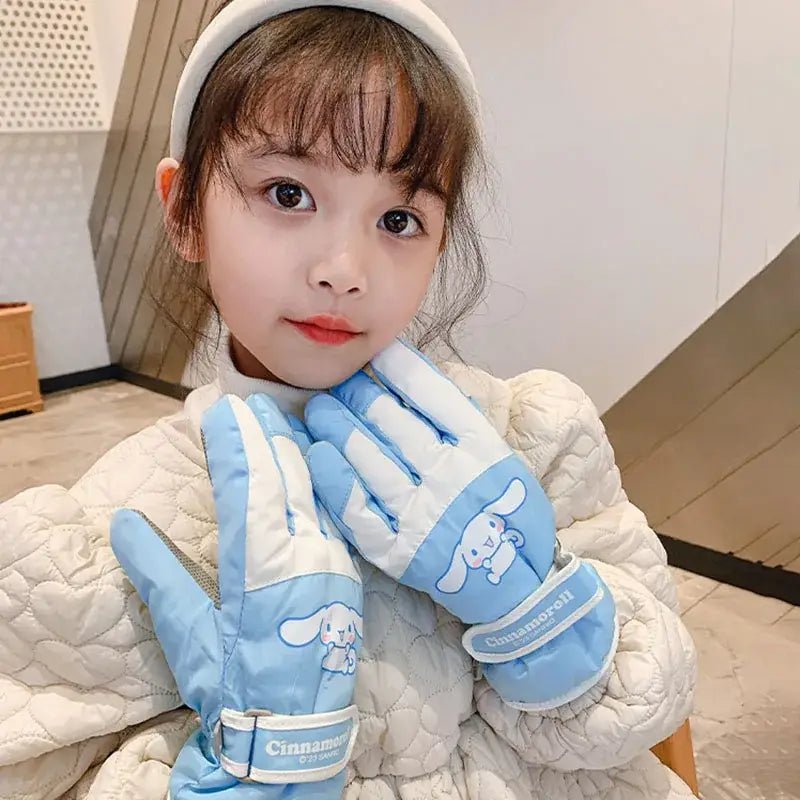 Cozy Kawaii Character Waterproof Gloves for Your Winter Wardrobe - Cosparty