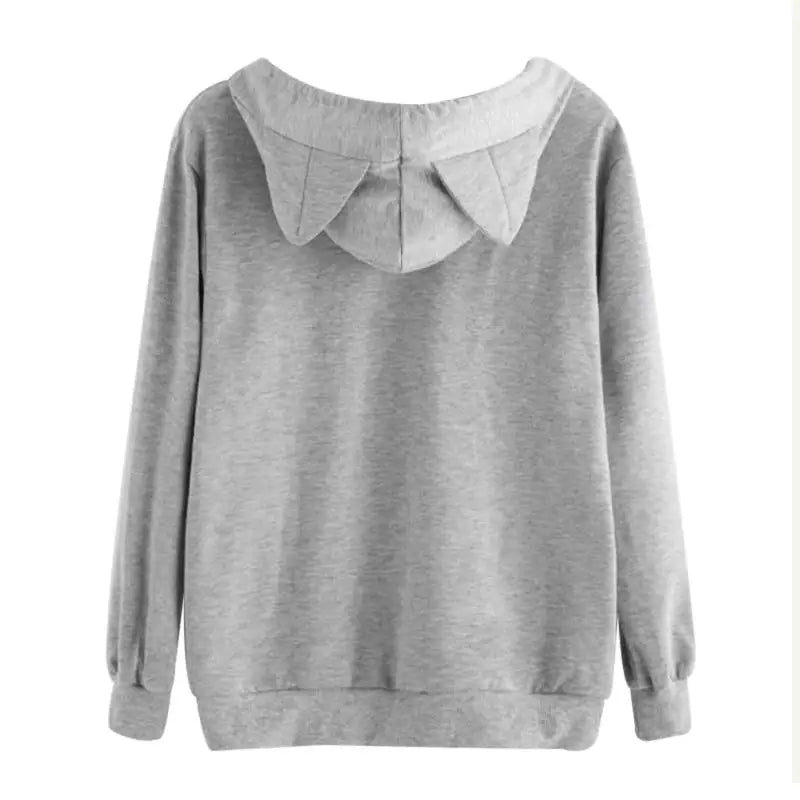 Cozy Kitten Pullover Hoodie for Sleepy Cat Lovers - Cosparty