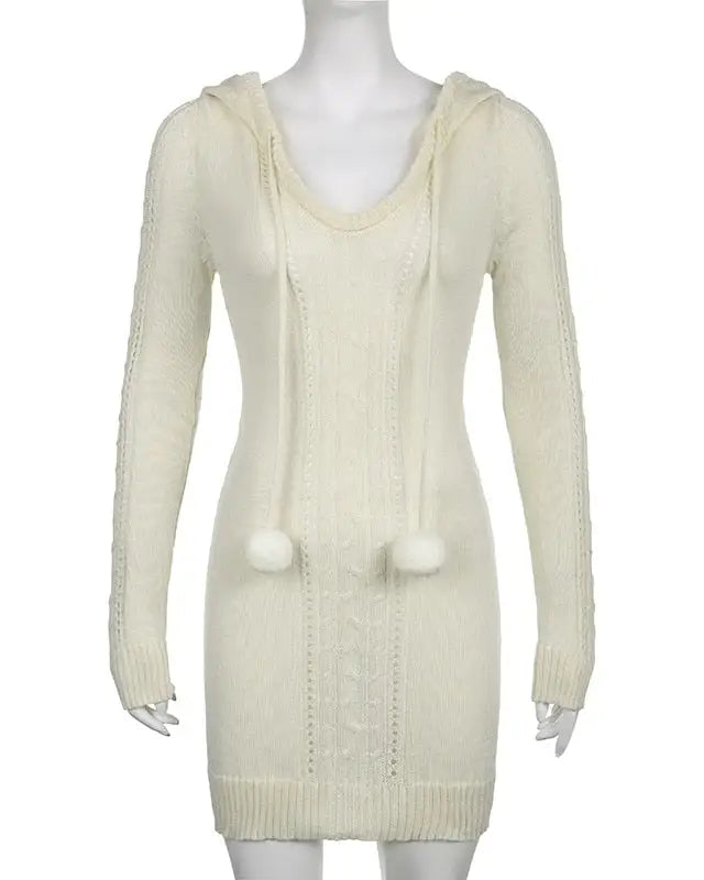Cozy Knit Sweater Dress for Stylish Comfort Year-Round - dress
