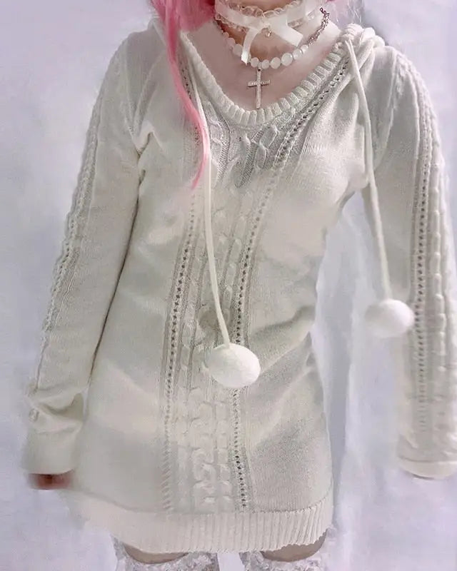 Cozy Knit Sweater Dress for Stylish Comfort Year-Round - dress