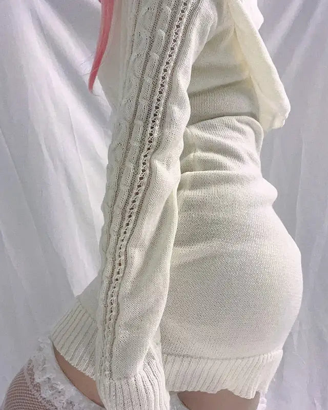 Cozy Knit Sweater Dress for Stylish Comfort Year-Round - dress