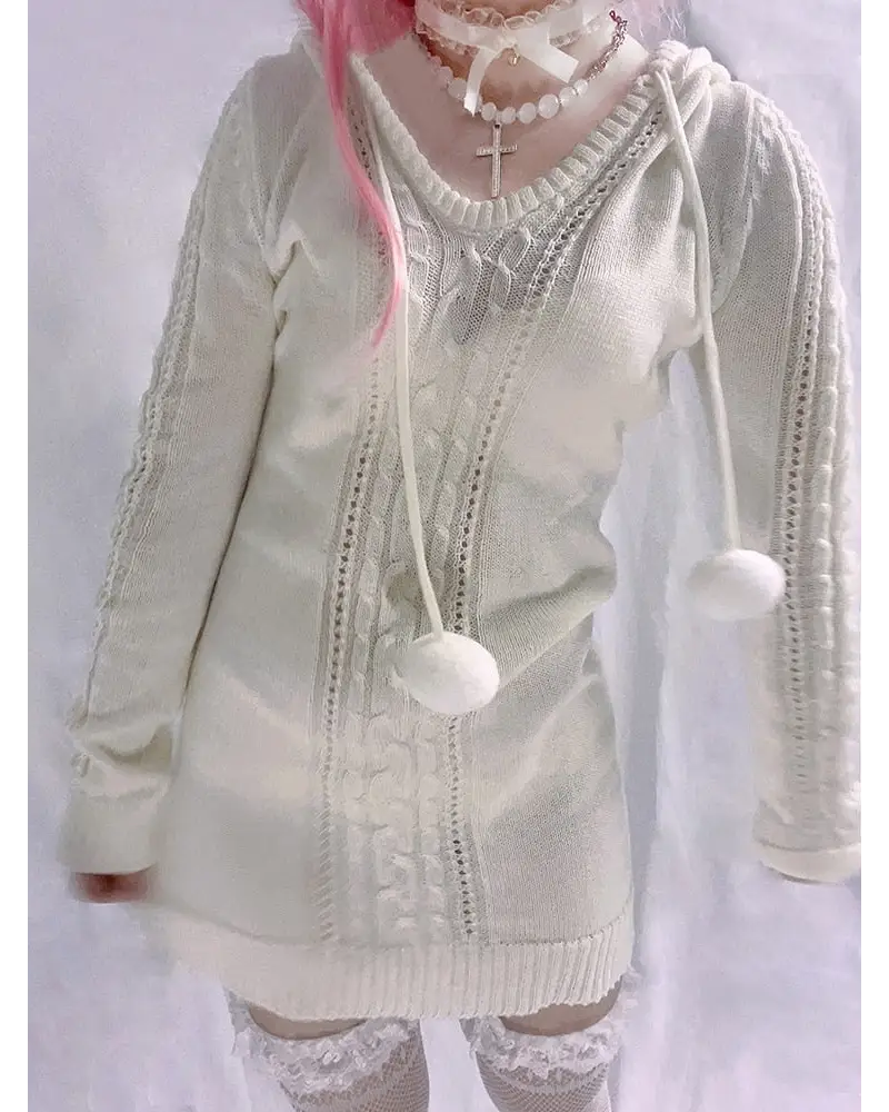 Cozy Knit Sweater Dress for Stylish Comfort Year-Round - dress