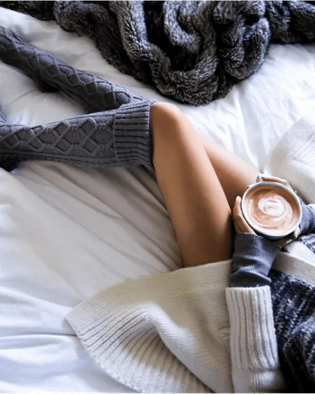 Cozy Thick Knitted Thigh High Socks for Fall and Winter - Cosparty