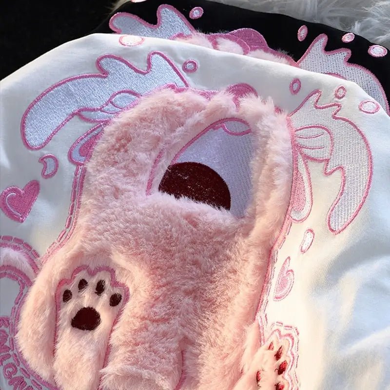 Crybaby Kitten Fluffy Tee for Ultimate Kawaii Comfort - Cosparty