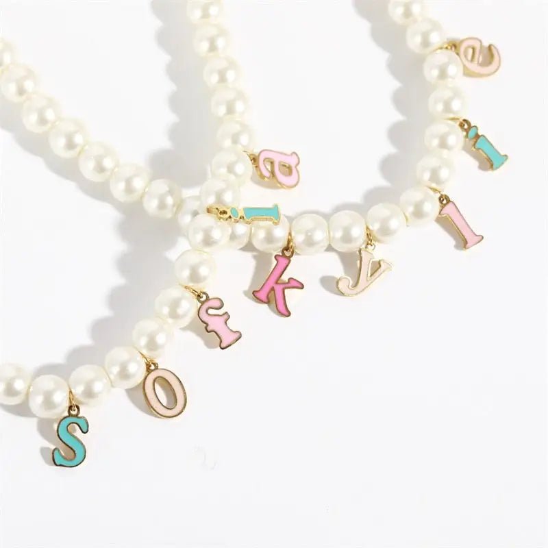Customizable Y2K Pearl Necklaces for Kawaii Wardrobes Org In Stock - Cosparty