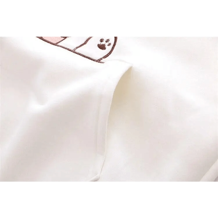 Cute Corgi Puppy Dog Hoodie for Kawaii Fashion Lovers - Cosparty