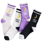 Cute Fairy Kei Moon Socks for Magical Girl Anime Aesthetic - Cosparty