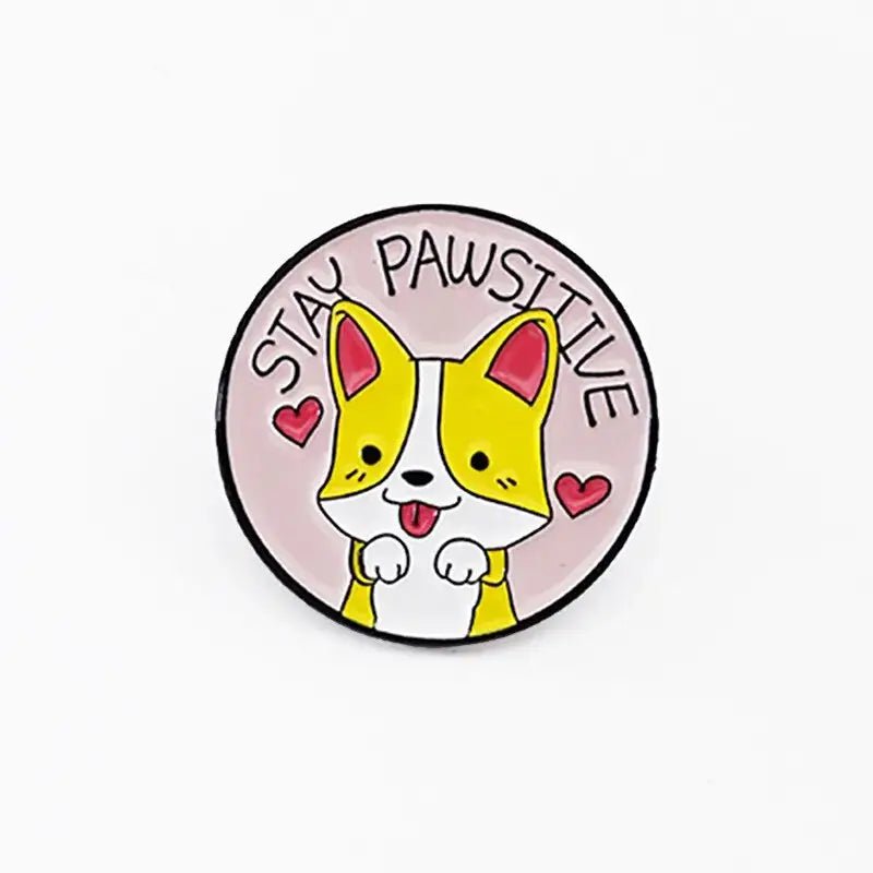 Cute Kitten Paws Enamel Pins Collection with Adorable Paw Prints - Cosparty