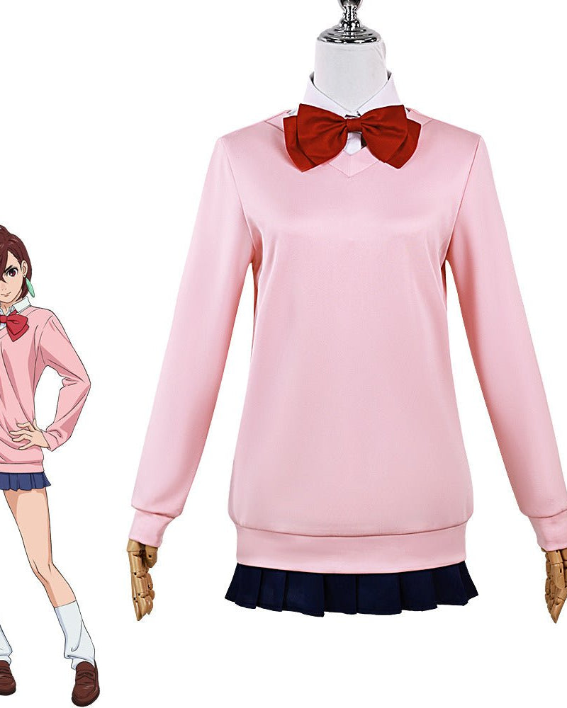 Dandadan Ken Takakura, Momo Ayase, Aira Shiratori Cosplay Uniform Set - Cosparty