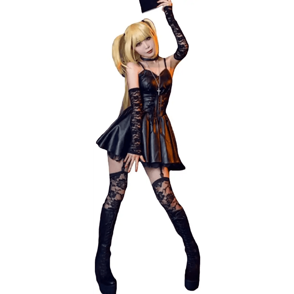 Death Note Misa Amane Cosplay Costume Set - Cosparty