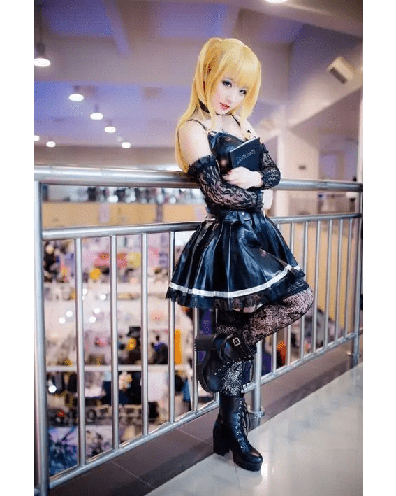 Death Note Misa Amane Cosplay Costume Set - Cosparty