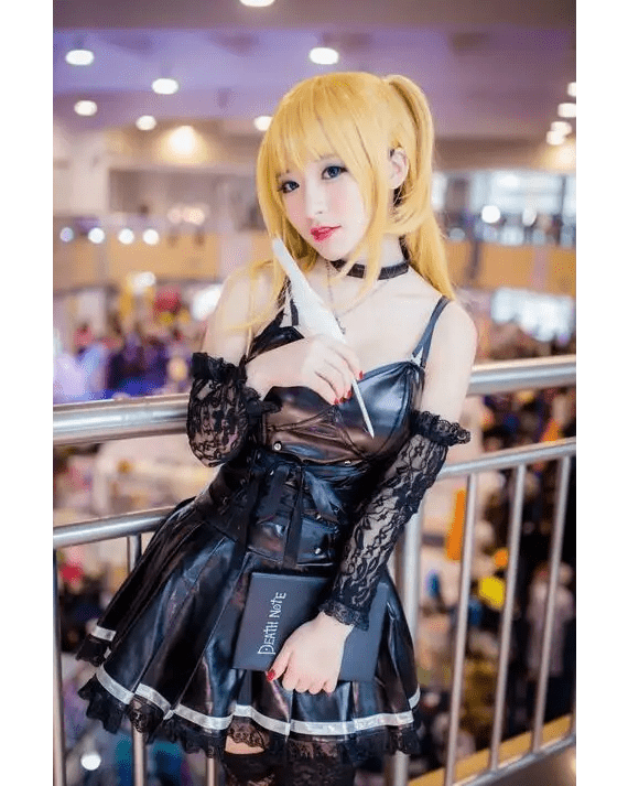 Death Note Misa Amane Cosplay Costume Set - Cosparty