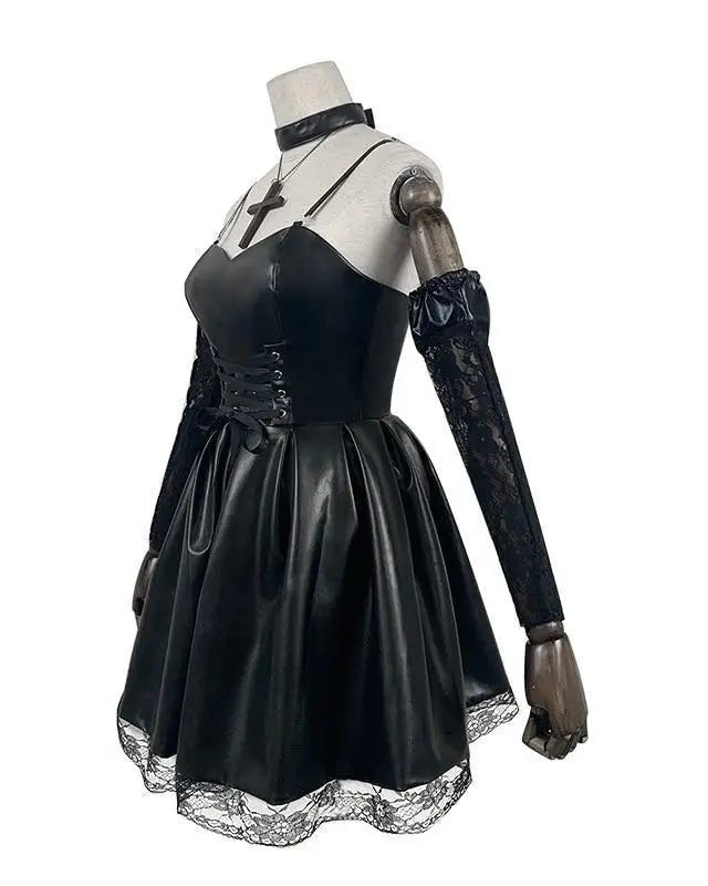 Death Note Misa Amane Cosplay Costume Set - Cosparty