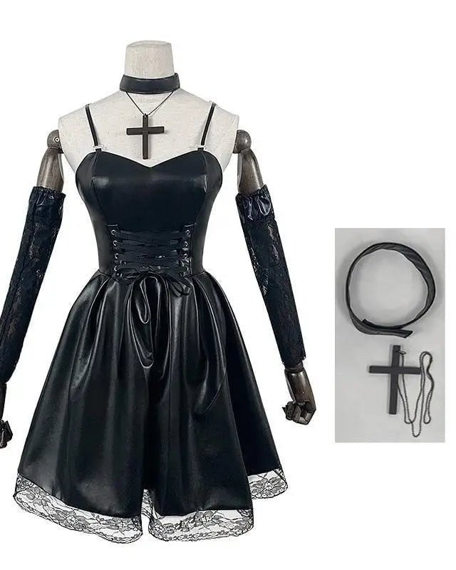 Death Note Misa Amane Cosplay Costume Set - Cosparty