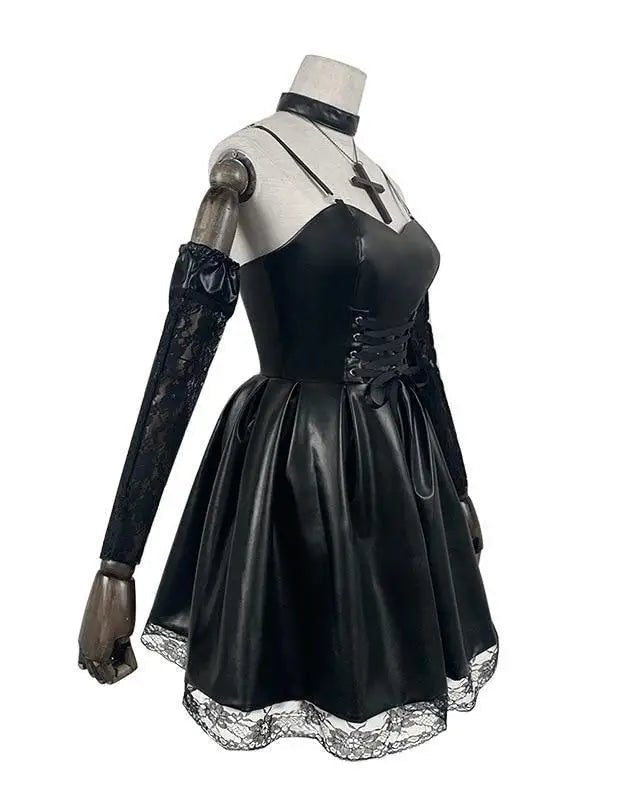 Death Note Misa Amane Cosplay Costume Set - Cosparty