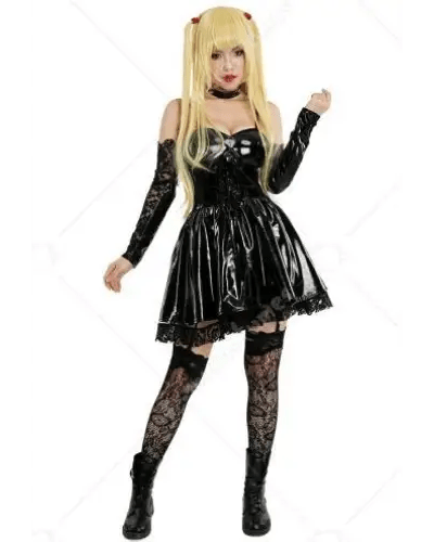 Death Note Misa Amane Cosplay Costume Set - Cosparty
