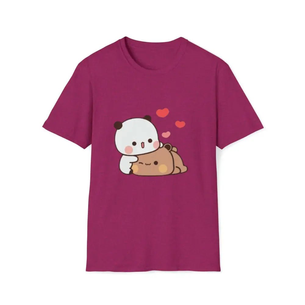 Dudu & Bubu Casual Tee Featuring Adorable Bubu Design - Cosparty