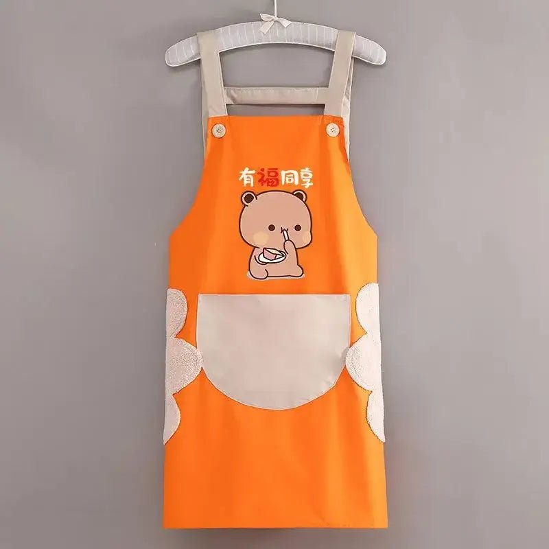 Dudu & Bubu Kitchen Apron for Fun and Stylish Cooking - Cosparty