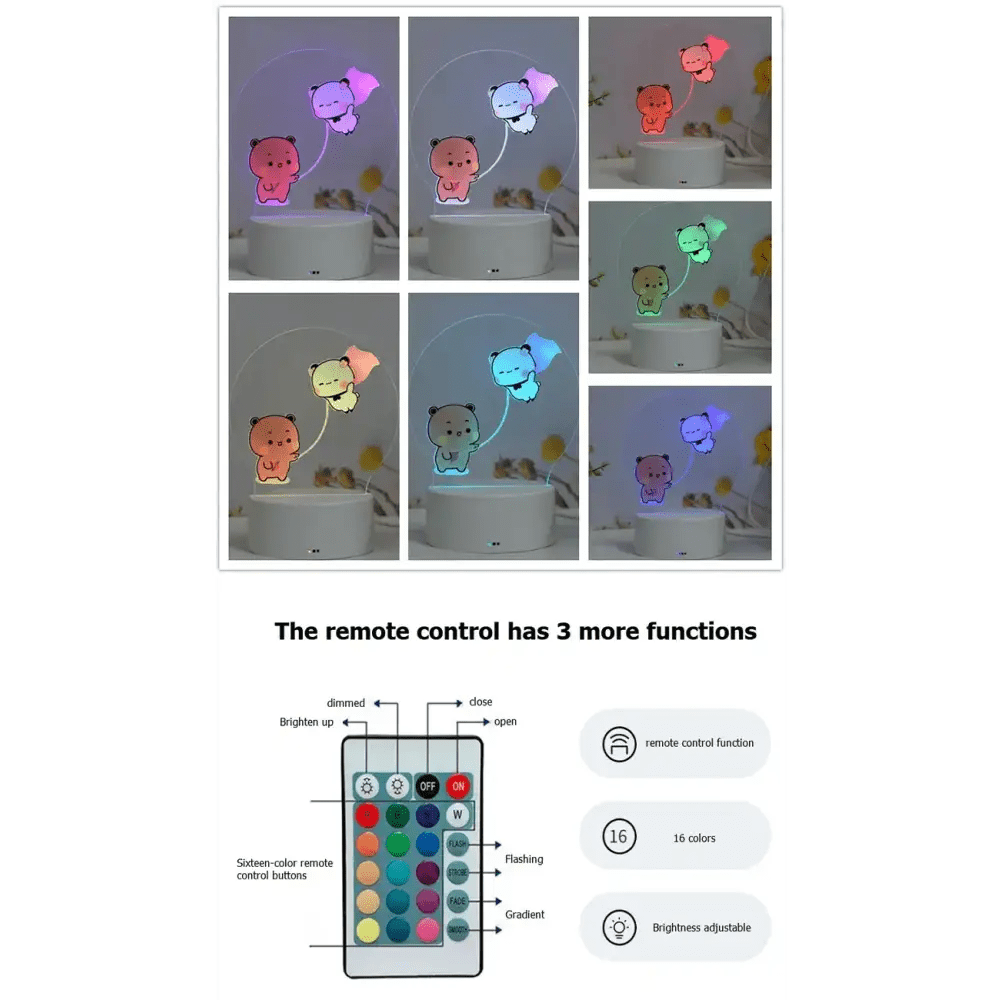 Dudu & Bubu LED Night Light for Soothing Nighttime Glow - Cosparty