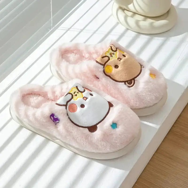 Dudu & Bubu Slippers with Cozy Bubu Design for Comfortable Lounging - Cosparty