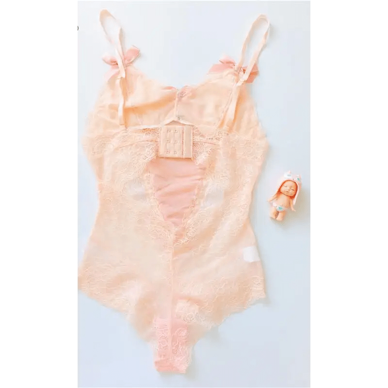 Elegant Lace Corset Bodysuit for a Princess - Like Transformation - Cosparty