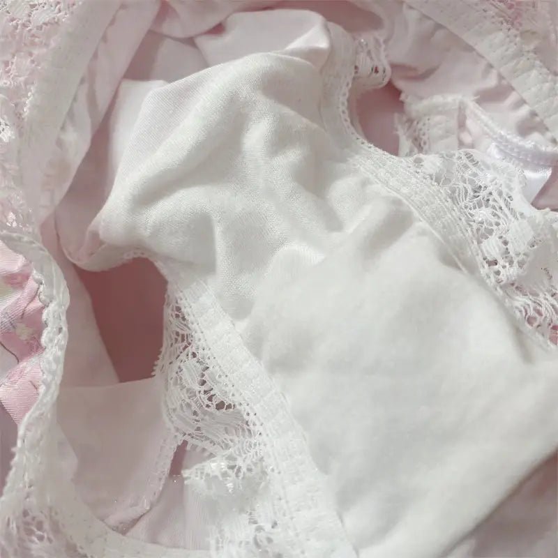 Elegant My Melody Panties with Satin and Lace Details - Cosparty
