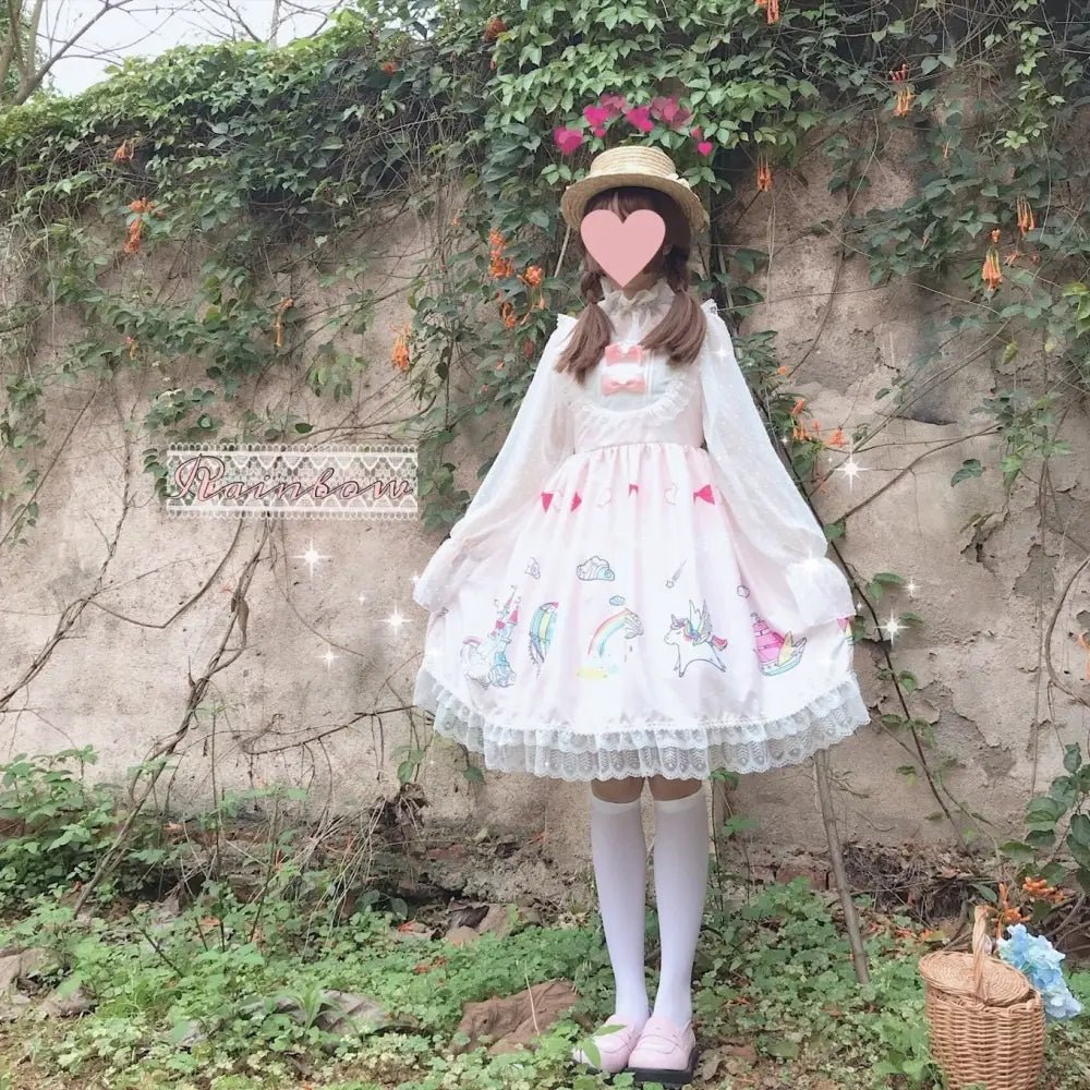 Enchanted Kingdom Traditional Lolita Dress for Young Princesses - Cosparty