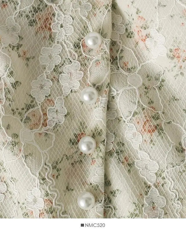 Ethereal Floral Camisole Inspired by Vintage French Film Elegance - shirt