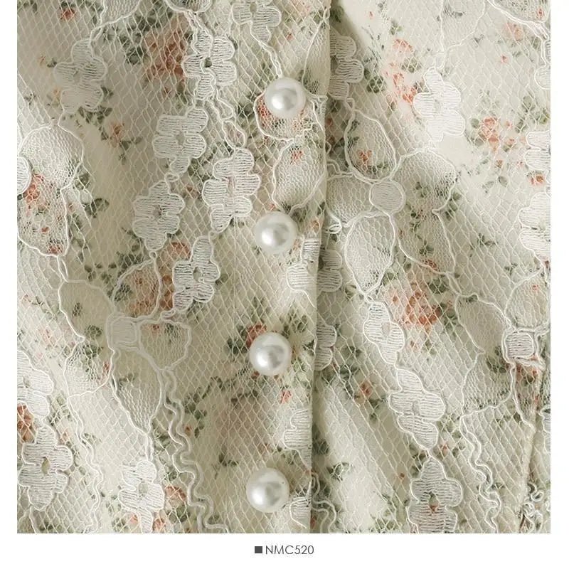 Ethereal Floral Camisole Inspired by Vintage French Film Elegance - Cosparty