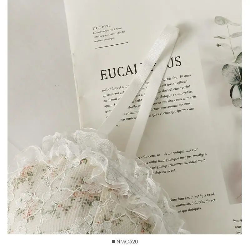 Ethereal Floral Camisole Inspired by Vintage French Film Elegance - Cosparty