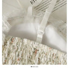 Ethereal Floral Camisole Inspired by Vintage French Film Elegance - shirt