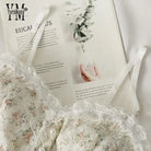 Ethereal Floral Camisole Inspired by Vintage French Film Elegance - shirt