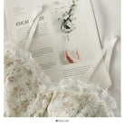 Ethereal Floral Camisole Inspired by Vintage French Film Elegance - shirt