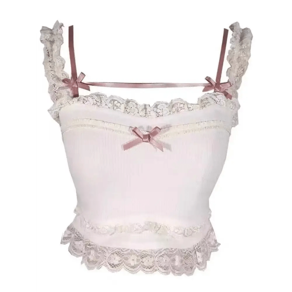 Ethereal Nymphette Knit Camisole Tank Top - Cosparty