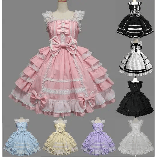 Exquisite Royal Victorian Lolita Dress with Luxurious Detailing - Cosparty