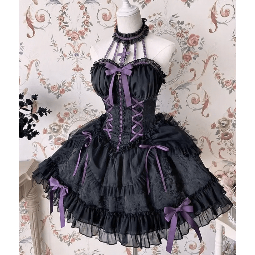 Exquisite Royal Victorian Lolita Dress with Luxury Detailing - Cosparty