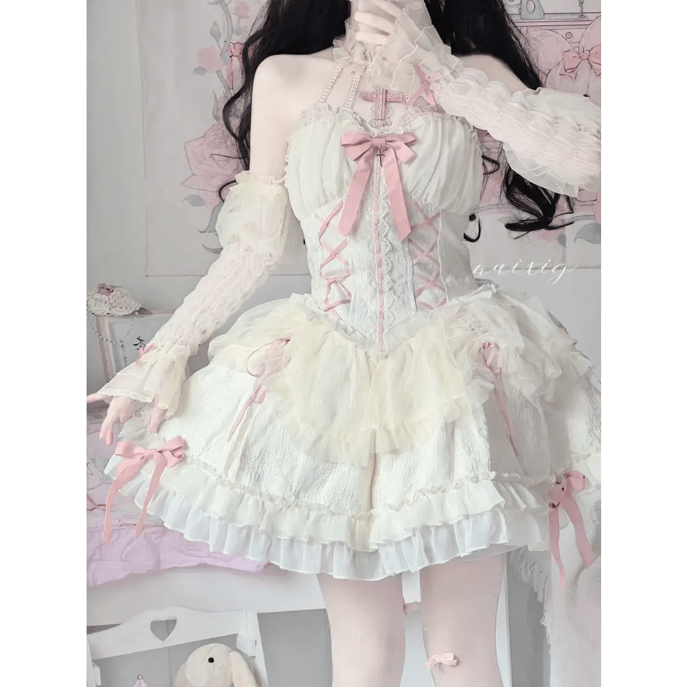 Exquisite Royal Victorian Lolita Dress with Luxury Detailing - Cosparty