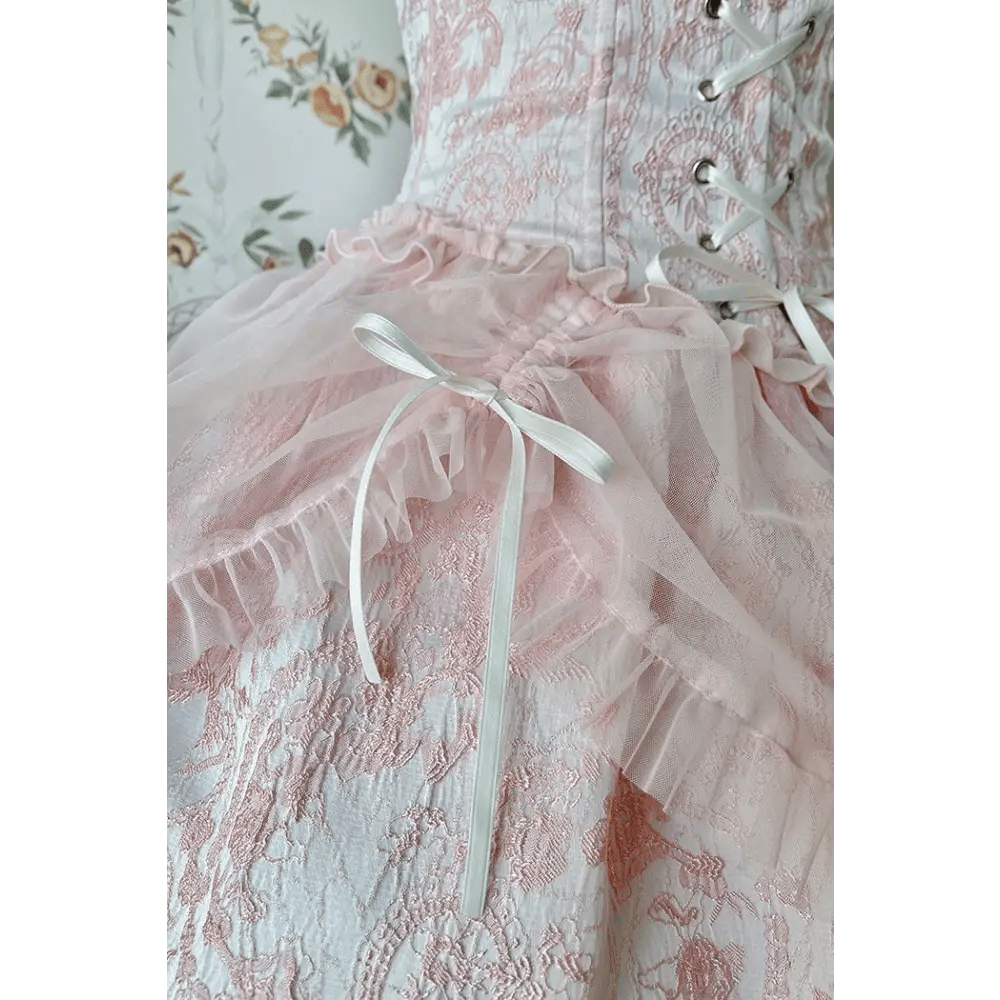 Exquisite Royal Victorian Lolita Dress with Luxury Detailing - Cosparty