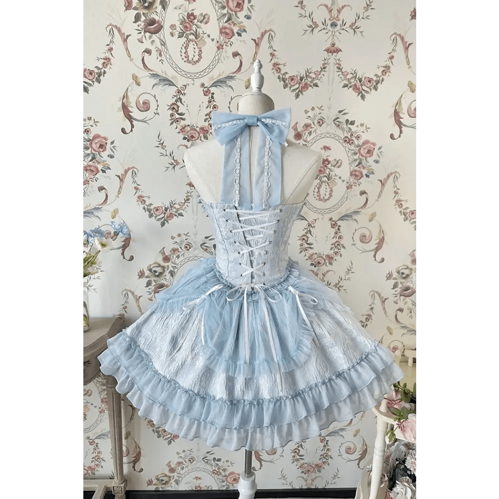 Exquisite Royal Victorian Lolita Dress with Luxury Detailing - Cosparty