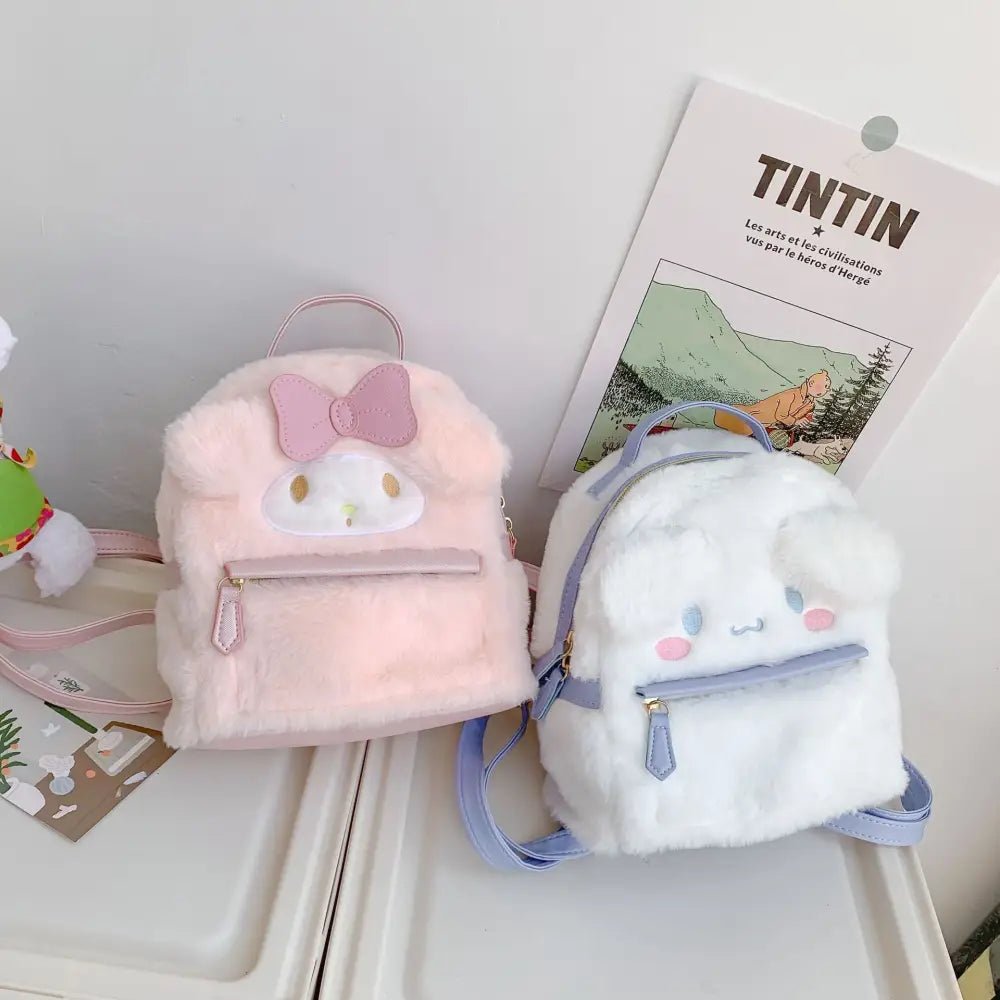 Exquisitely Detailed Fairy - Kei Cinnamoroll and My Melody Plush Handbags - Cosparty