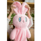 Fairy Kei Bunny Book Bag in Plush Material for Kawaii Style - Cosparty