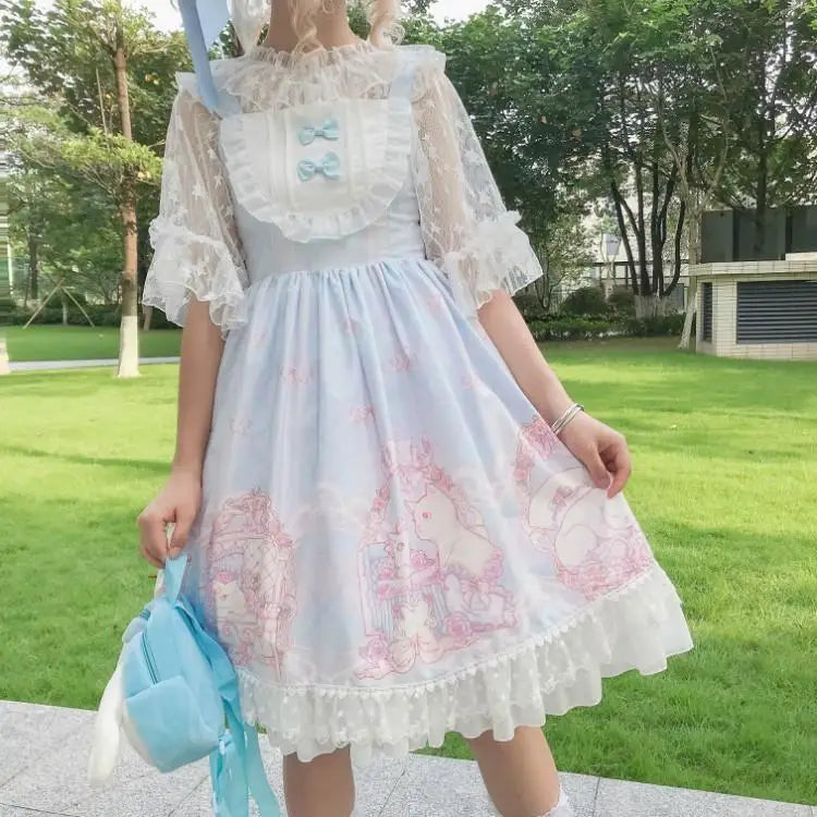 Fairy Kei Inspired Sweet Lolita Dress for Kawaii Princesses