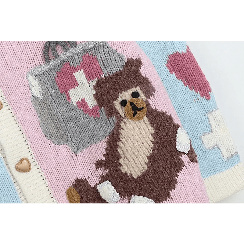 Fairy - Kei Medical Bear Cardigan 55cm Length Cute Kawaii Fashion Org Instock - Cosparty