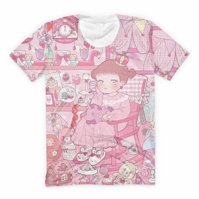 Fairy - Kei Princess Tee for Kawaii Fashion Lovers Org In Stock - Cosparty