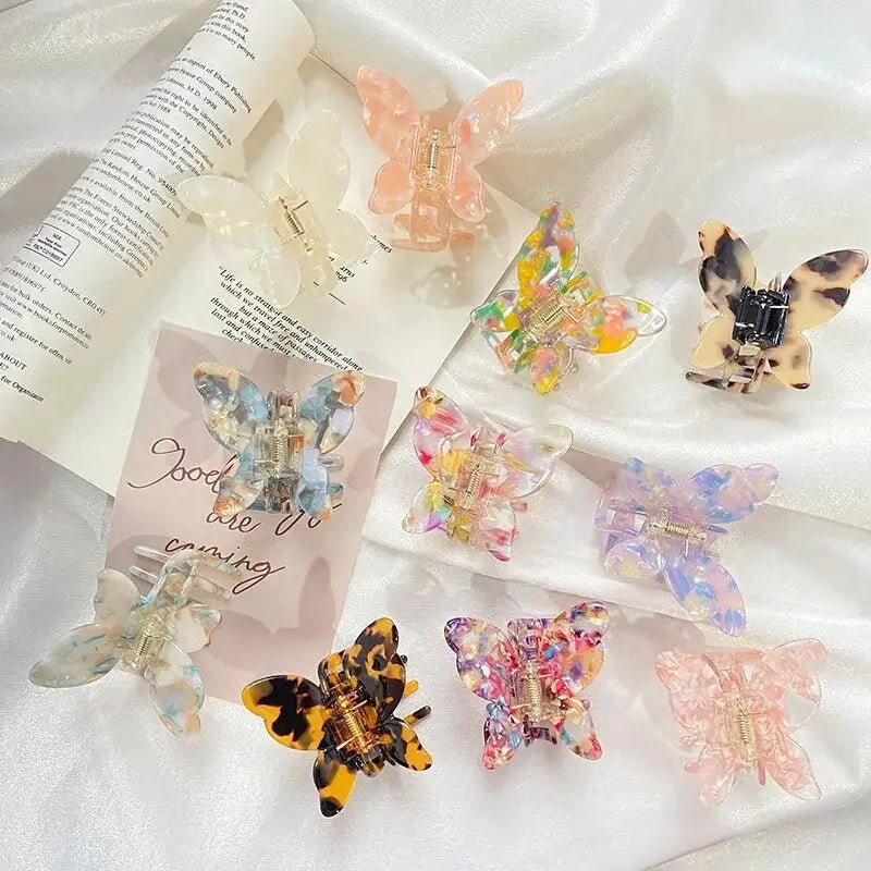 Fairycore Hair Clips with Enchanting Butterfly Designs - Cosparty